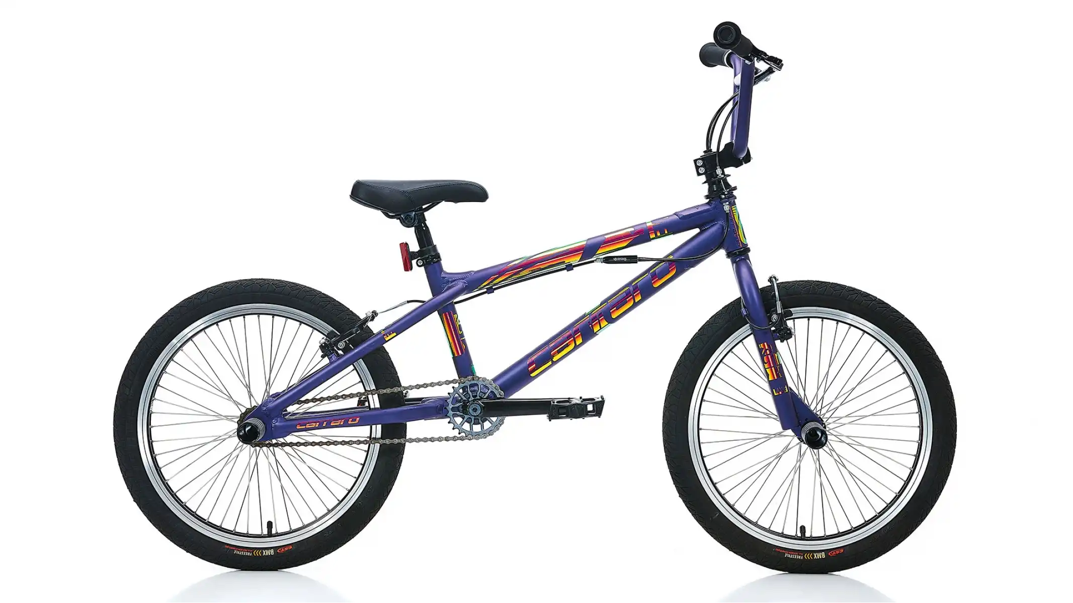 CARRARO ÖZEL SERİ RAVE BMX BİSİKLET 270H V 20 JANT 1 VİTES MAT MOR HOLOGRAM