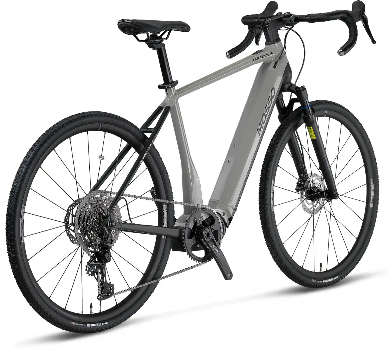 MOSSO E-GIRONA GVL ELEKTRİKLİ BİSİKLET 550H HD 28 JANT 11 VİTES GRAY BLACK