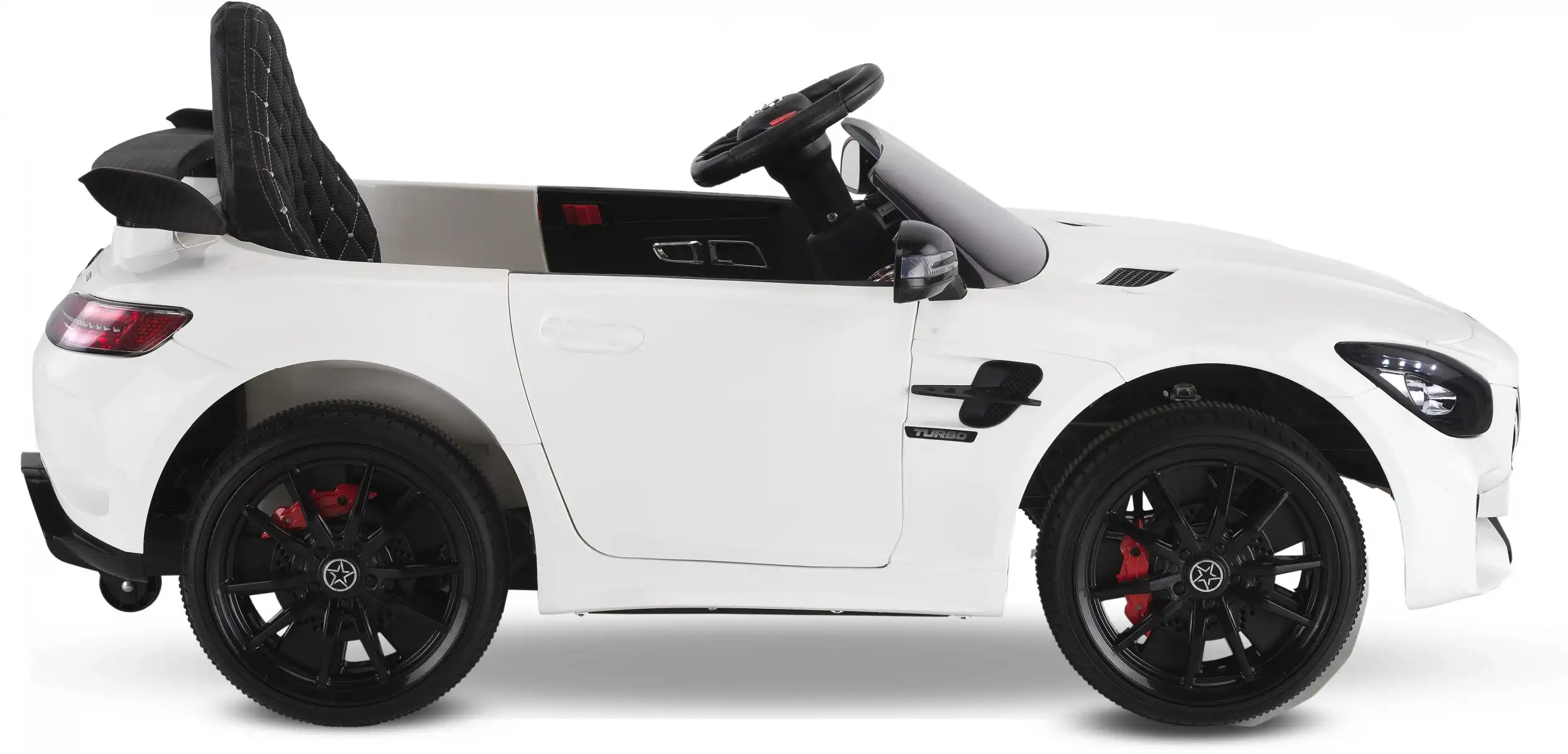 BABYHOPE 444 GTR SPORT 12V UZAKTAN KUMANDALI AKÜLÜ ARABA BEYAZ