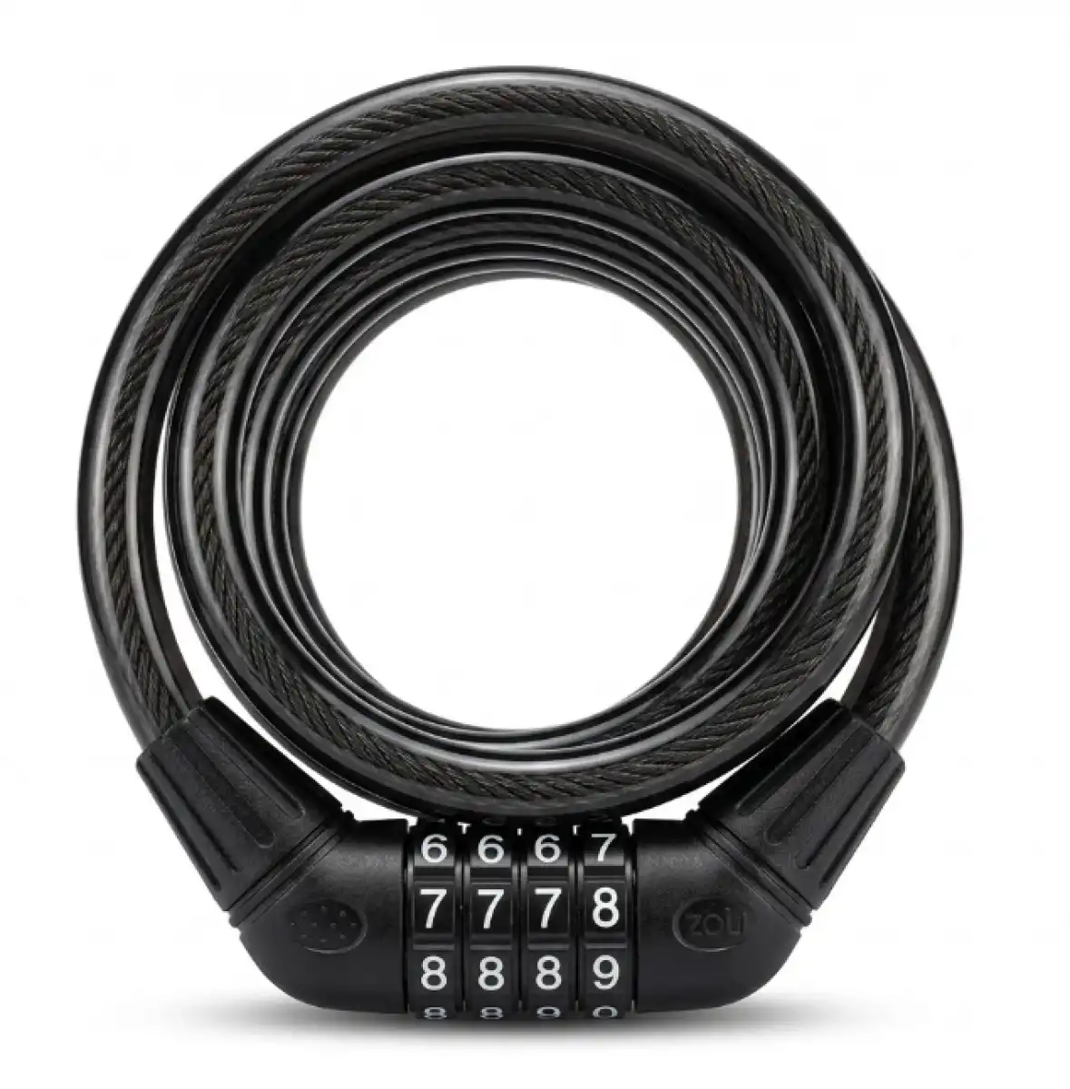 ZOLİ 12X1000 BİSİKLET ŞİFRELİ KİLİT XBYC 4522 SİYAH