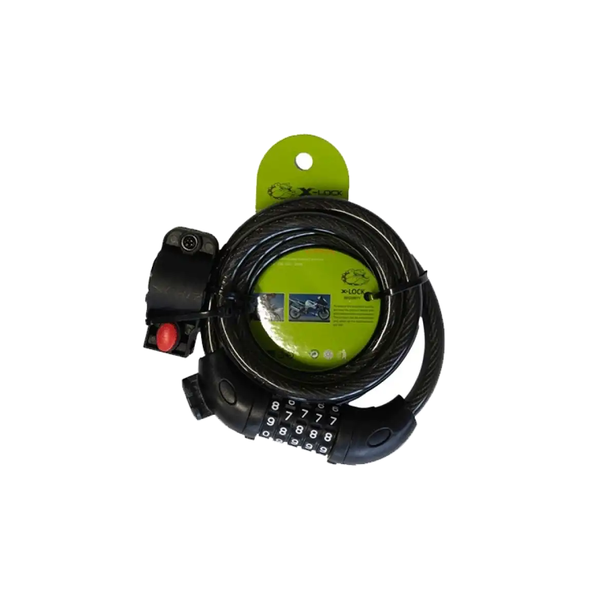 FORTE GT XBYC-TY566 ŞİFRELİ KİLİT X-LOCK 10X1500MM SİYAH