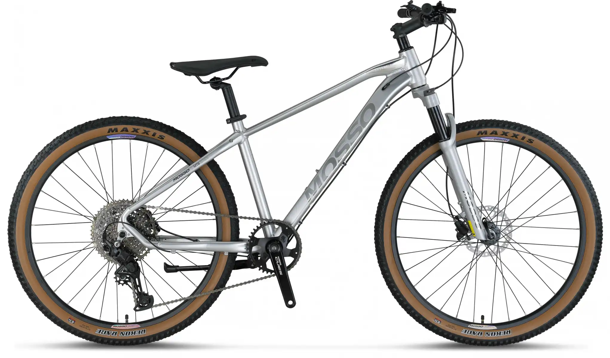 MOSSO CHROME EDITION-27 CUES ERKEK DAĞ BİSİKLETİ 457H HD 27.5 JANT 11 VİTES SİLVER CHROME