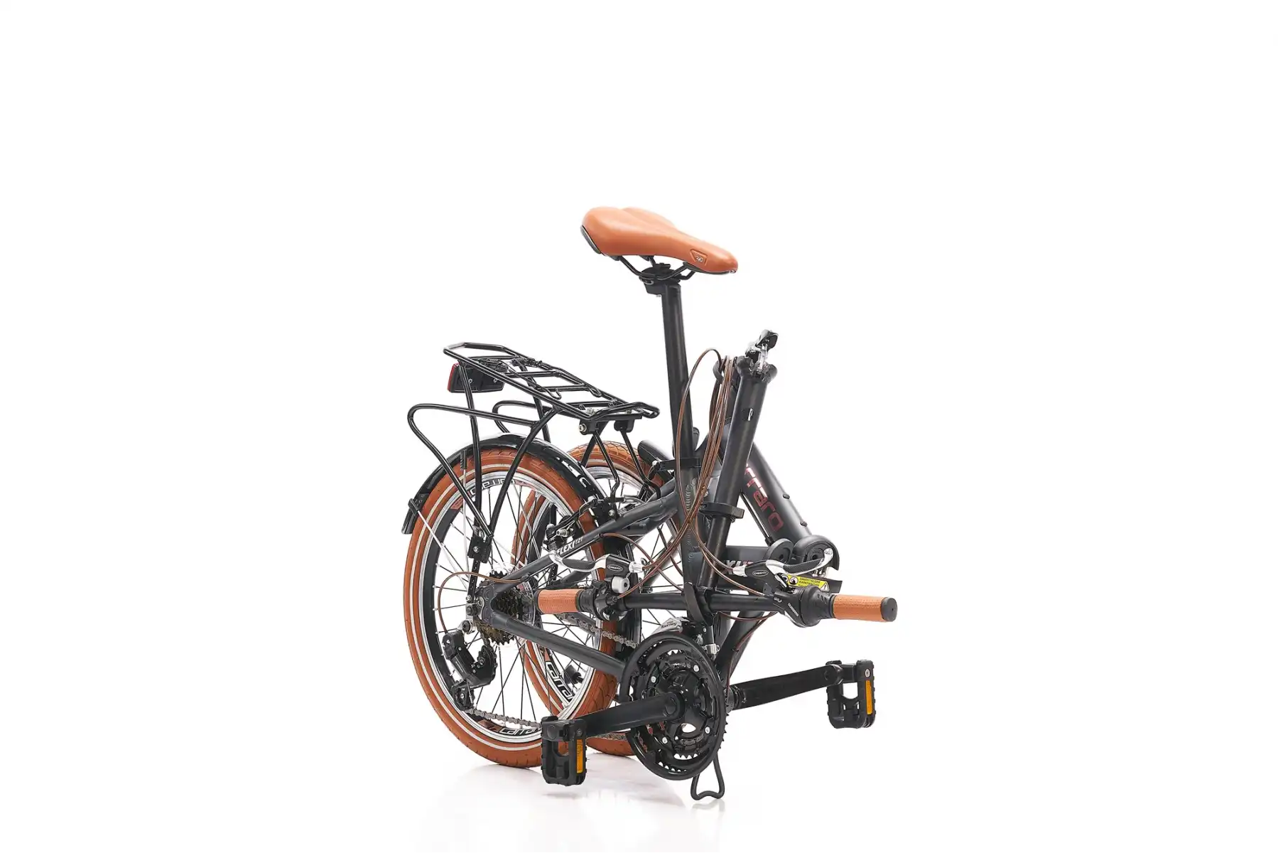 CARRARO FLEXI 121 KATLANIR BİSİKLET 350H V 20 JANT 21 VİTES MAT TURKUAZ SİYAH BAKIR