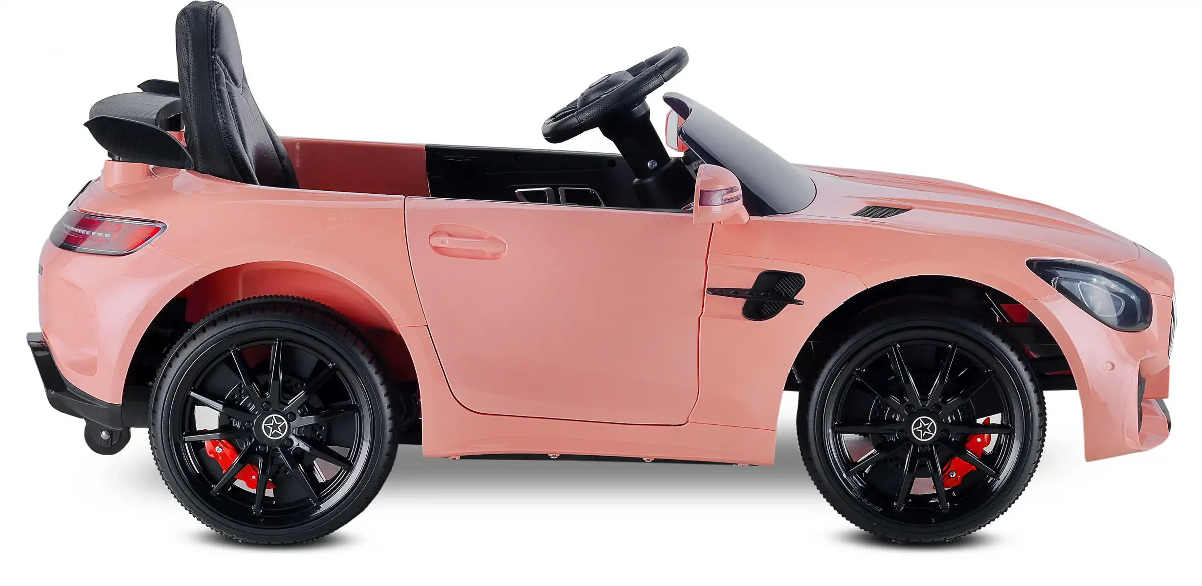 BABYHOPE 444 GTR SPORT 12V UZAKTAN KUMANDALI AKÜLÜ ARABA PEMBE