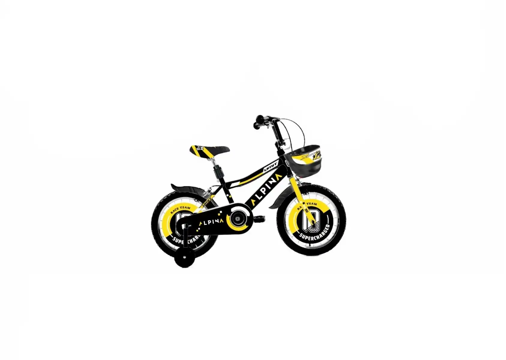 ÜMİT 1647 ALPINA-M-BMX-V ERKEK ÇOCUK BİSİKLETİ 16 JANT SİYAH SARI