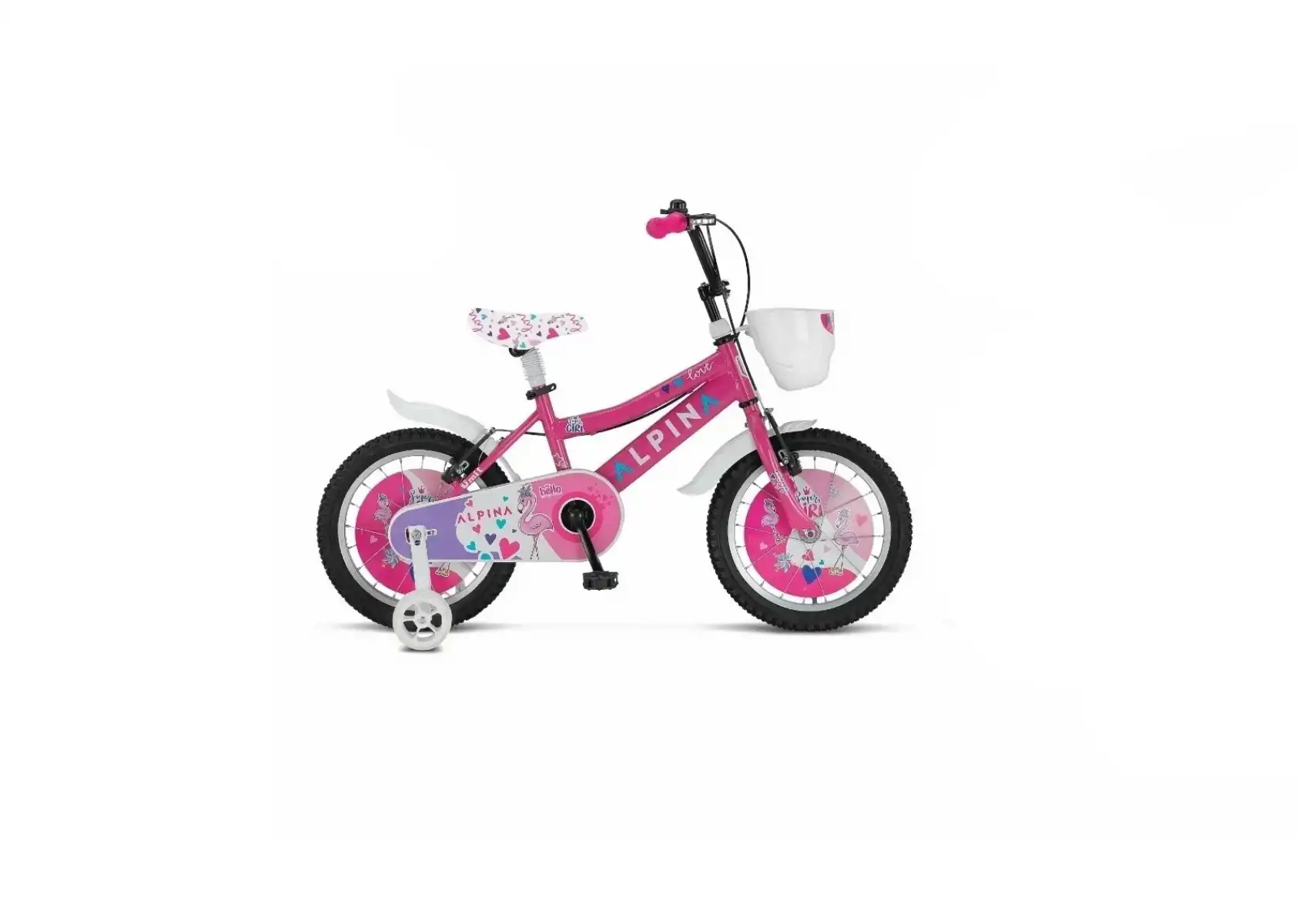 ÜMİT 1647 ALPINA-L-BMX-V KIZ ÇOCUK BİSİKLETİ 332H V 16 JANT PEMBE
