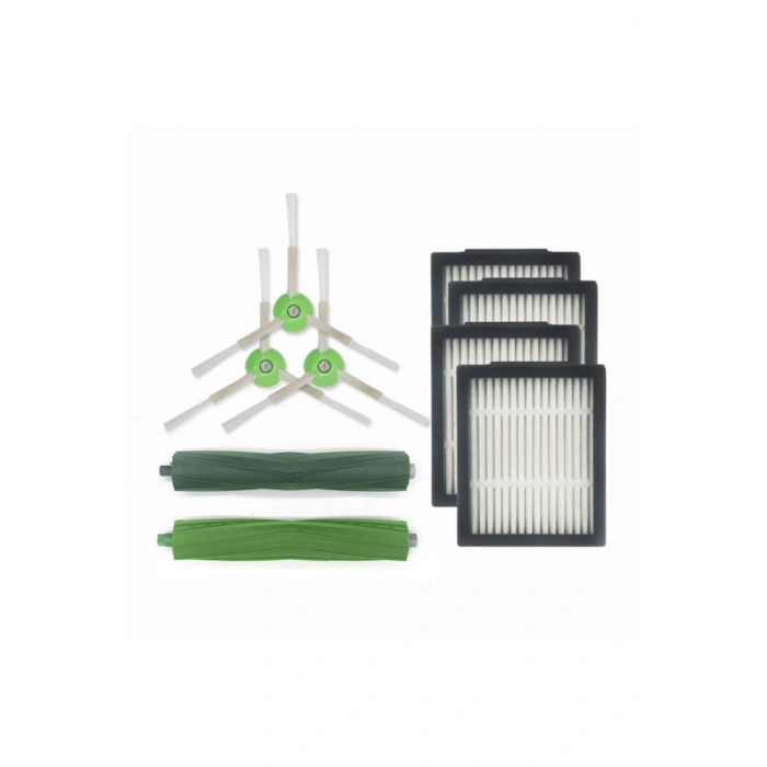 Roomba I7 (7150) I7 I7 Artı (7550) - 4 Adet Hepa Filtre,3 Adet Yan Fırça,1 Set (2 ADET)ana Fırça