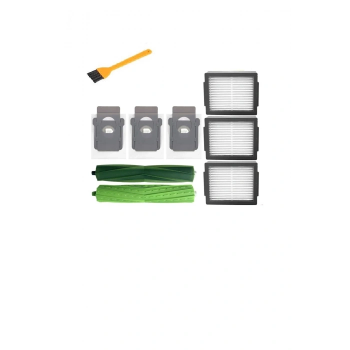 Roomba I7 I7+ I3 I3+ E5 Modelleri Ile Tam Uyumlu Ana Fırça Hepa Filtre Toz Torbası