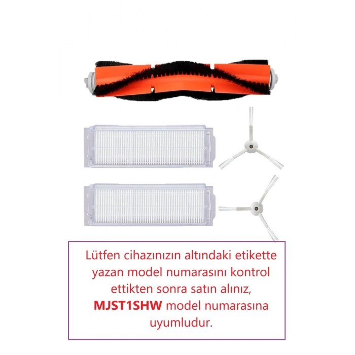 Mi Robot Vakum Mop 2 Pro Mjst1shw Fırça, Hepa Filtre ( Model No Kontrol Ediniz)