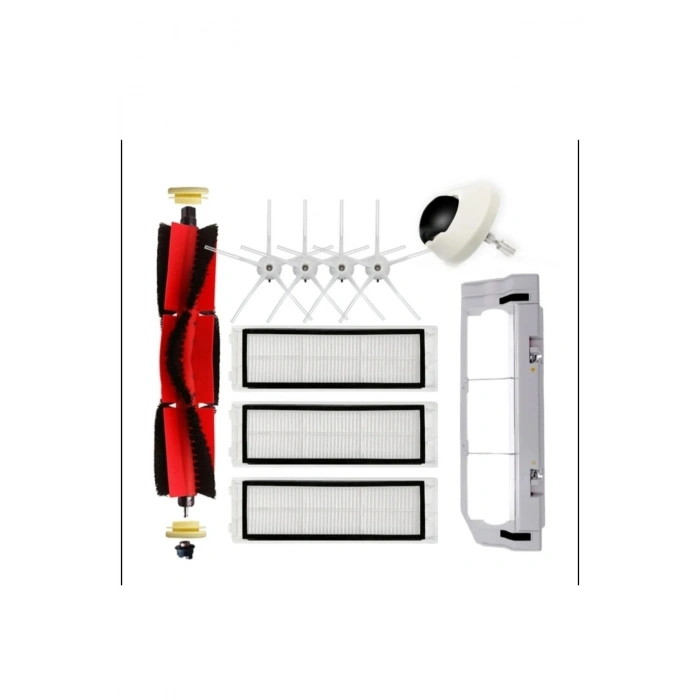 ROBOROCK S5 max S6 pure S6 maxv Sdjqr02rr uyumlu filtre fırça tekerlek fırça kapağı