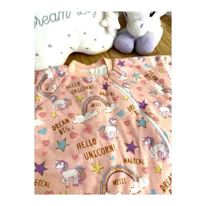 Kışlık kız çocuk bebek kalın dolgulu UYKU TULUMU