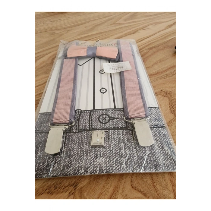 Papyonlu Pantolon Askısı - Askı Papyon 2-9 yaş