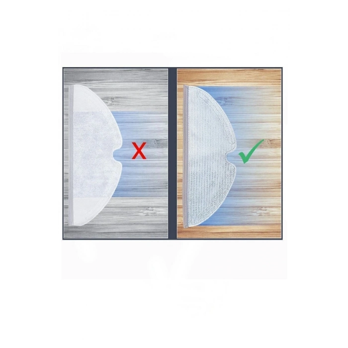 Roborock S6 Maxv 2li Mop Fiber Bezi
