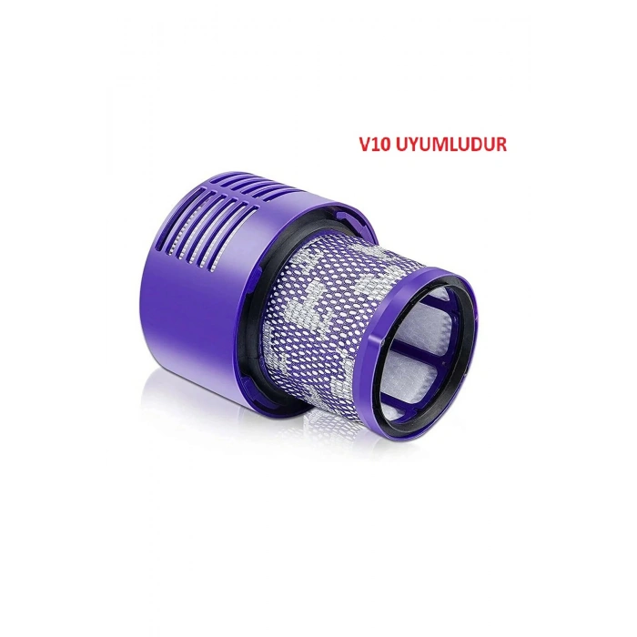 V10 Absolute Hepa Filtre 3 Adet uyumlu (temizleme fırçası dahil)