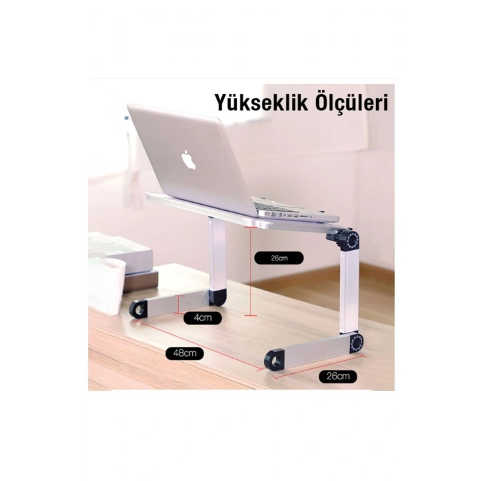 Katlanabilir dizüstü bilgisayar/ laptop Tablet Standı Fanlı