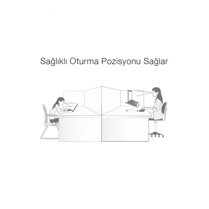 Katlanabilir dizüstü bilgisayar/ laptop Tablet Standı Fanlı