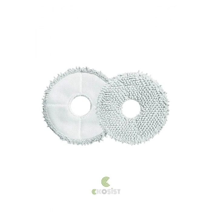Bot L10s Pro Robot Süpürge Için Uyumlu 2li Mop Pad/mop Bezi Paspas