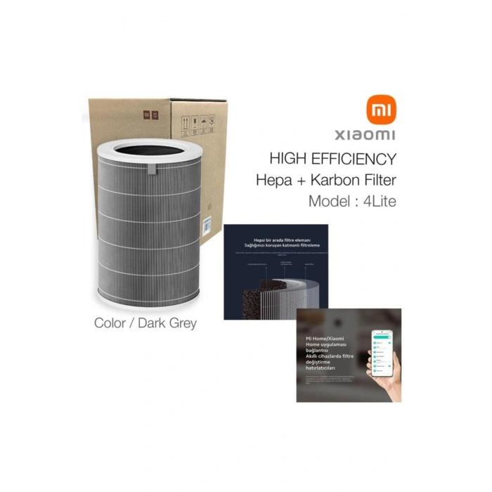 Mi Smart 4 Lite Air Purifier Hepa Filtre