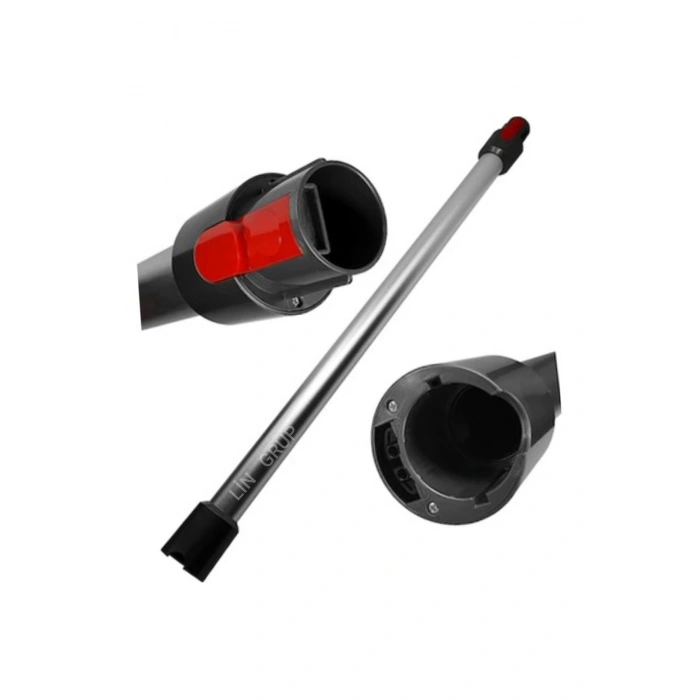 Dyson V15 V11 V10 V8 V7 detect süpürge uyumlu boru Gri
