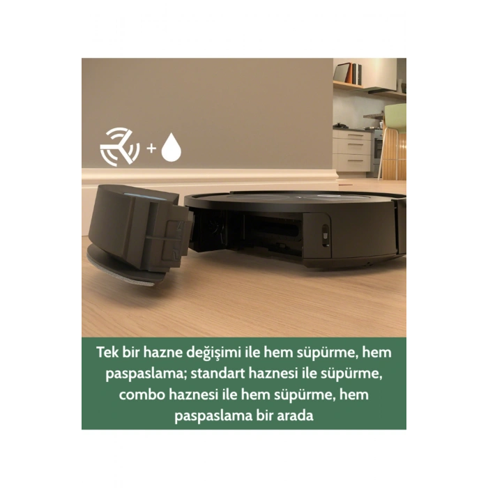 Roomba Combo j5+ Akıllı Robot Süpürge ve Paspas