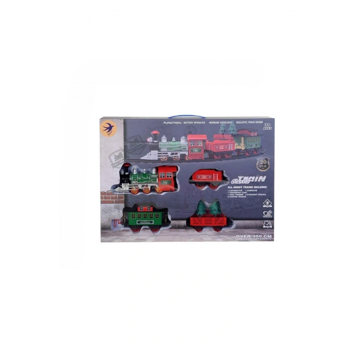 20 Parça Pilli Tren Set