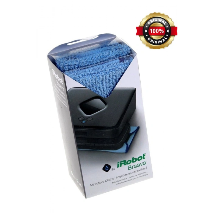 Braava jet 300 serisi mikrofiber paspas bezi 3 adet