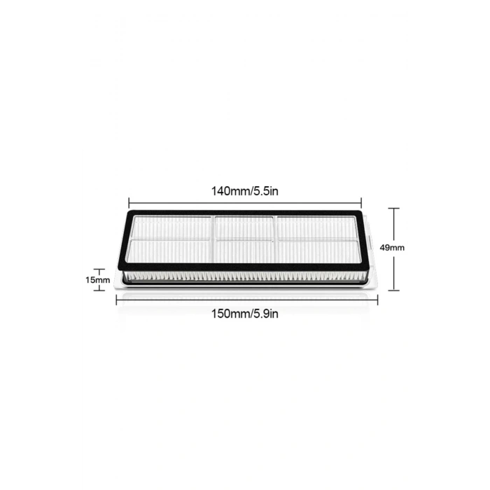 Xiaomi H40 modeli ile uyumlu fırça filtre seti