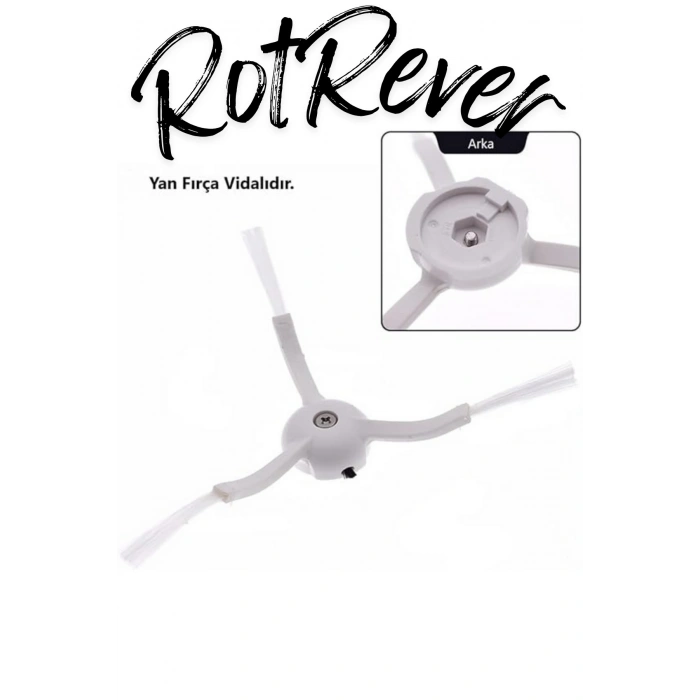 Vacuum Mop Lite-Vacuum Mop 2 Pro (MJST1SHW*Model No Dikkat)Yan Fırça,RotRever Bezi Seti-3 Parça