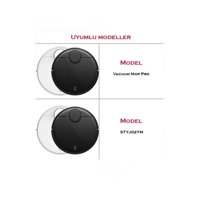 Robovac Mi Robot Vacuum Mop Pro 2Li Hepa Filtre