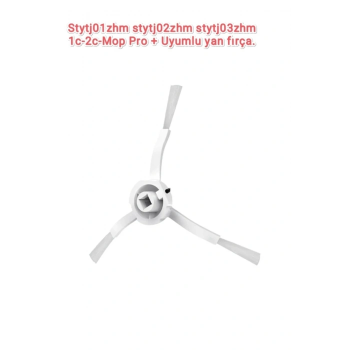 Lin Grup Xiaomi Vacuum Mop 1C - 2C Stytj01Zhm Stytj02Zhm Uyumlu Yan Fırça 2 Adet