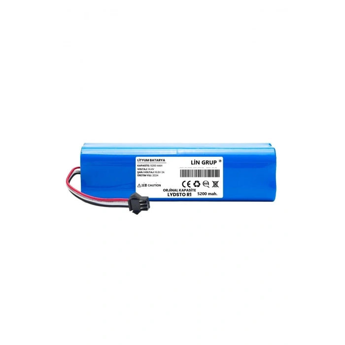 Lin Grup Lydso R1    Uyumlu Robot Süpürge Batarya Pil 5200 Mah.