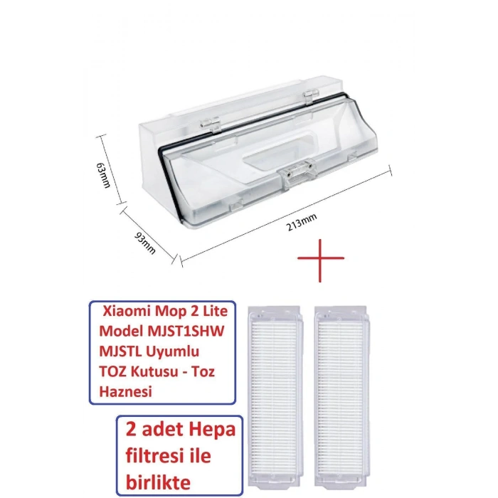 Lin Grup Xiaomi Mop 2 Lite Model Mjst1Shw Mjstl Toz Kutusu - Haznesi