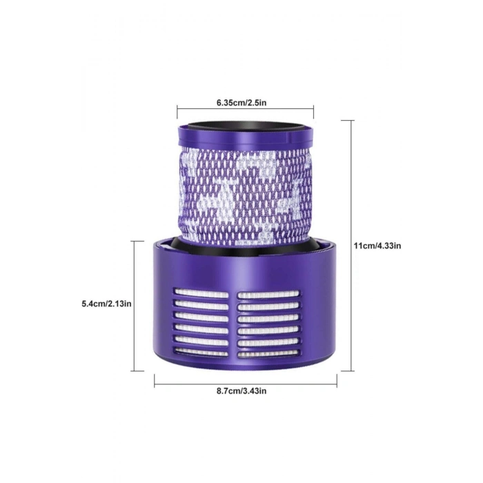 Lin Grup Uyumlu Dyson V10 Absolute Serisi Yıkanabilir Filtre