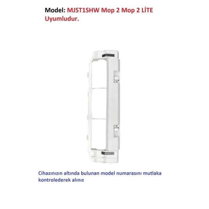 Lin Grup Xiaomi Mop 2 Pro Ve Mop 2 Lite Uyumlu Alt Fırça Kapağı Gri Renk (Mjst1Shw Modeli)