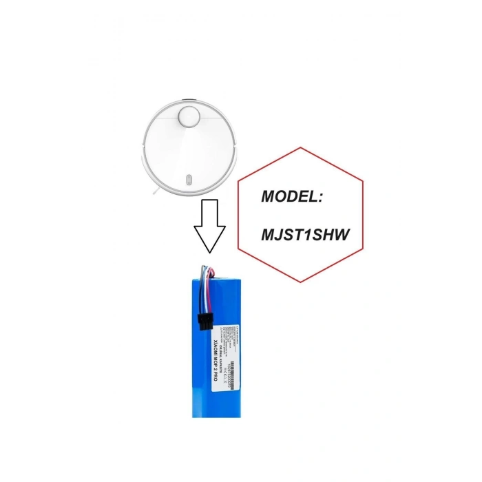 Lin Grup Xiaomi Mi Robot Mop 2 Pro Model Mjst1Shw  Uyumlu Batarya Pil Yedek