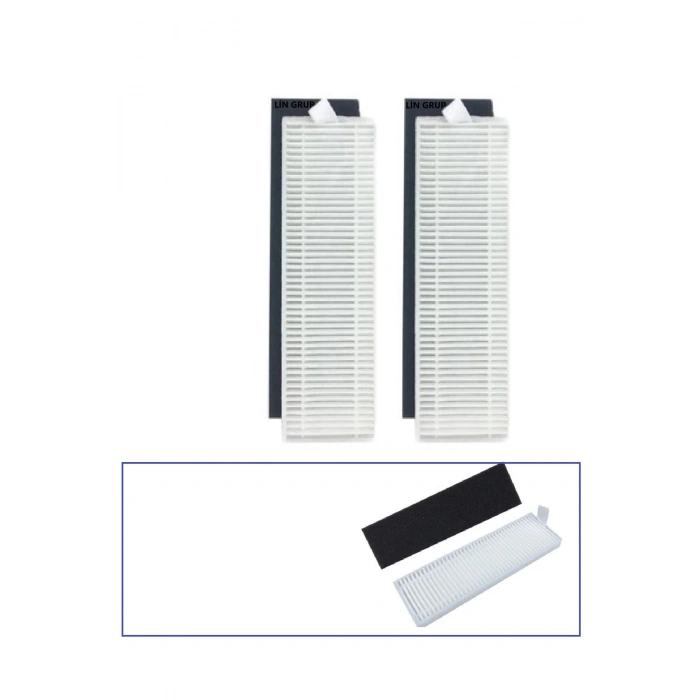 Lin Grup Trident Vacuum Cleaner 2Si1 Arada Hepa Filtre  2 Adet
