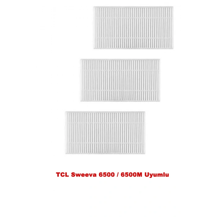 Lin Grup Tcl Sweeva 6500 / 6500M Uyumlu 3 Adet Hepa Filtre