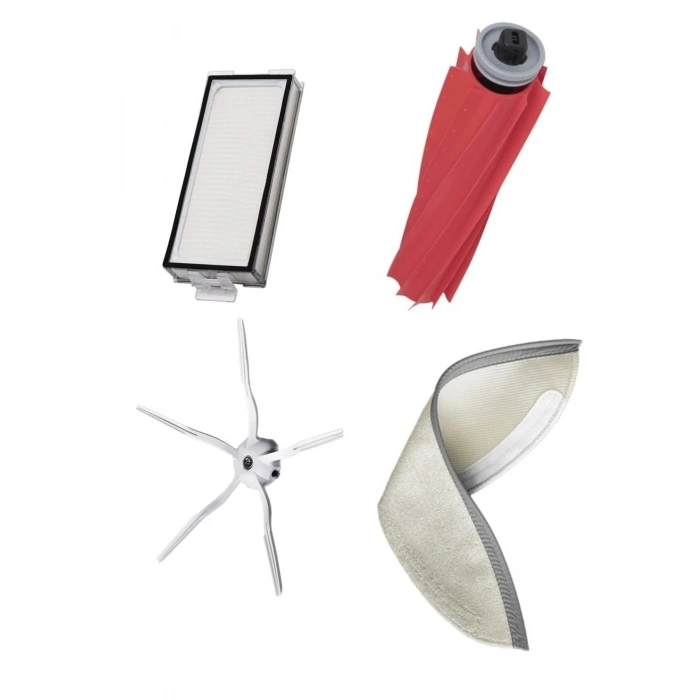 Lin Grup Roborock Q7 Max Ve Max Plus Uyumlu Yedek Filtre Fırça Mop Seti