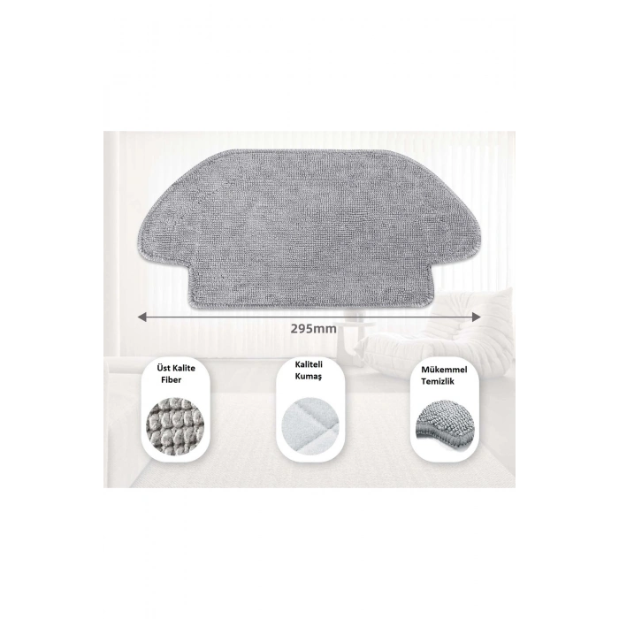 Lin Grup Xiaomi S12 Uyumlu 4 Adet Mop Paspas Silme Bezi
