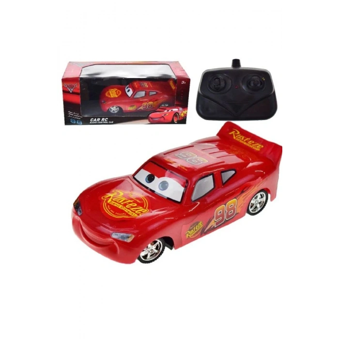 Lin Grup Sinbad Oyuncak Uzaktan Kumandalı İleri Geri Kırmızı Oyuncak Araba  Sb2050 Cars Mcqueen