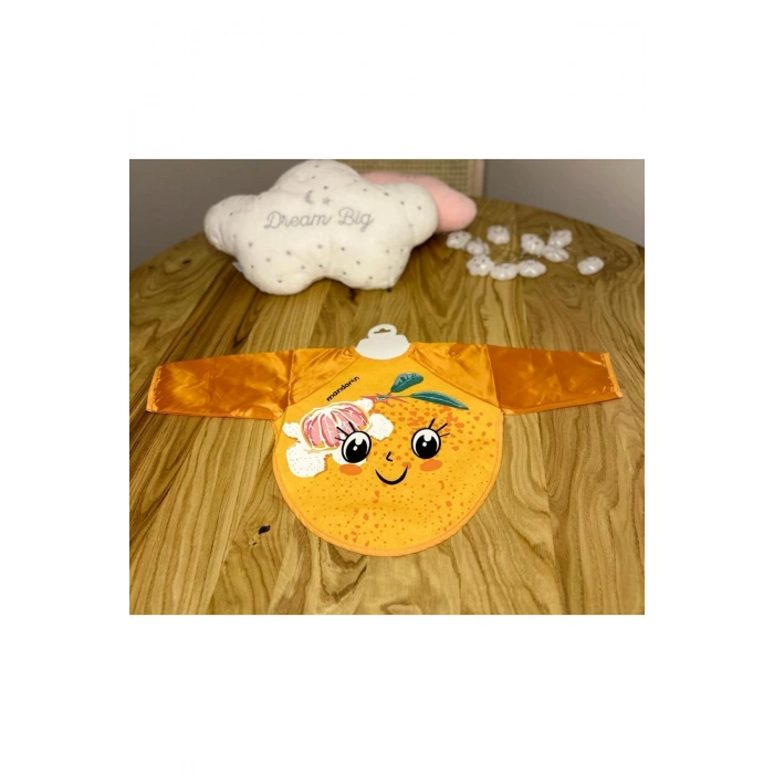 Lin Grup Aktivite Önlüğü Mama Önlüğü Meyve Figürlü