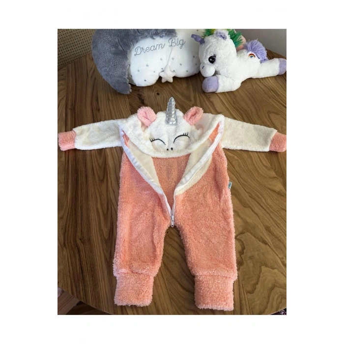 Lin Grup Peluş Hayvan Figürlü Unicorn Figürlü Uyku Tulumu Kostüm