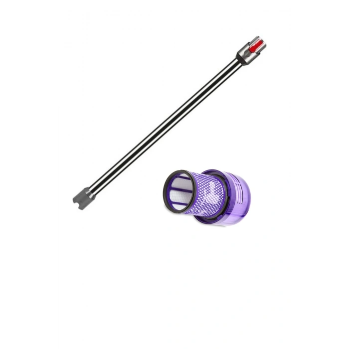 Dyson V12 Detect slim detect modeli uyumlu filtre ve Boru