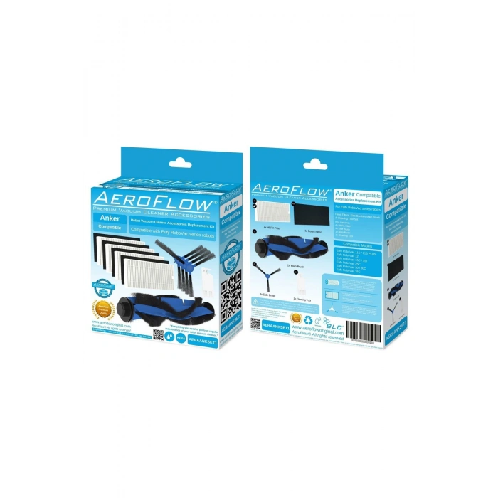Anker Eufy Robovac 11s-35c/12/15c/15t/30/30c/35c AksesuarSet - Uyumlu Aksesuar Seti