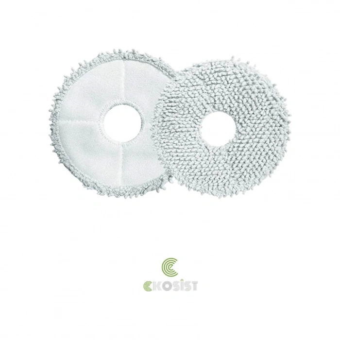 Bot L10s Pro Robot Süpürge Için Uyumlu 2li Mop Pad/mop Bezi Paspas