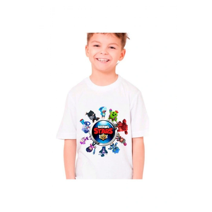 Brawl Stars Tişört (T-shırt) Kız-erkek unisex