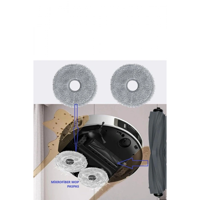 DreameBot X20 Pro X20 Plus+ Uyumlu Robot Süpürge yedek Parça