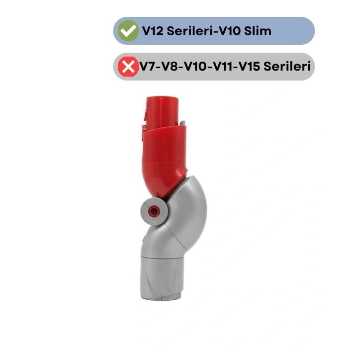 Dyson V12 Detect Slim Absolute Uyumlu Mobilya Altı Adaptörü 1 Adet