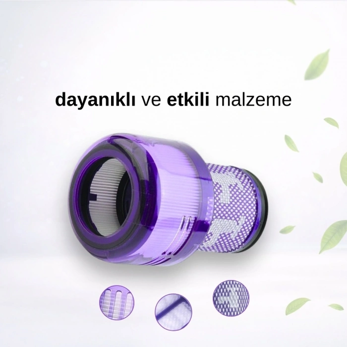 Dyson V12 Uyumlu SV20,v12 Detect Slim Şarjlı Süpürge Filtresi