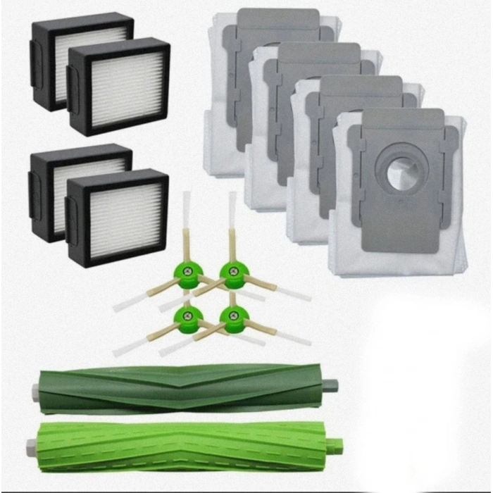 Irobot Roomba I7 I7+ I3 I3+ I4 I4+ I6 I6+ I8 I8+ E5 E6 E7 J7 Robot Süpürge Yedek Set